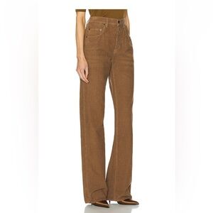 Saint Laurent Corduroy baggy wide pants